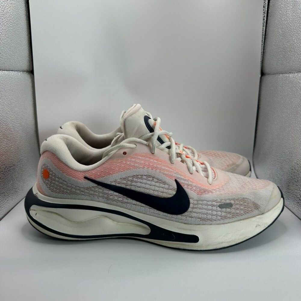 Nike Journey Run Sail Total Shoes Mens 11.5 White Pink Running FN0228-100